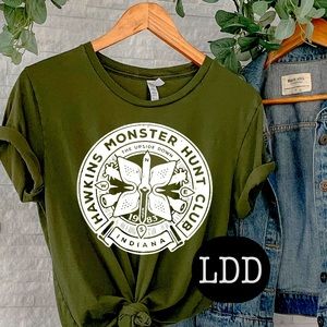 Stranger things graphic screen print tee